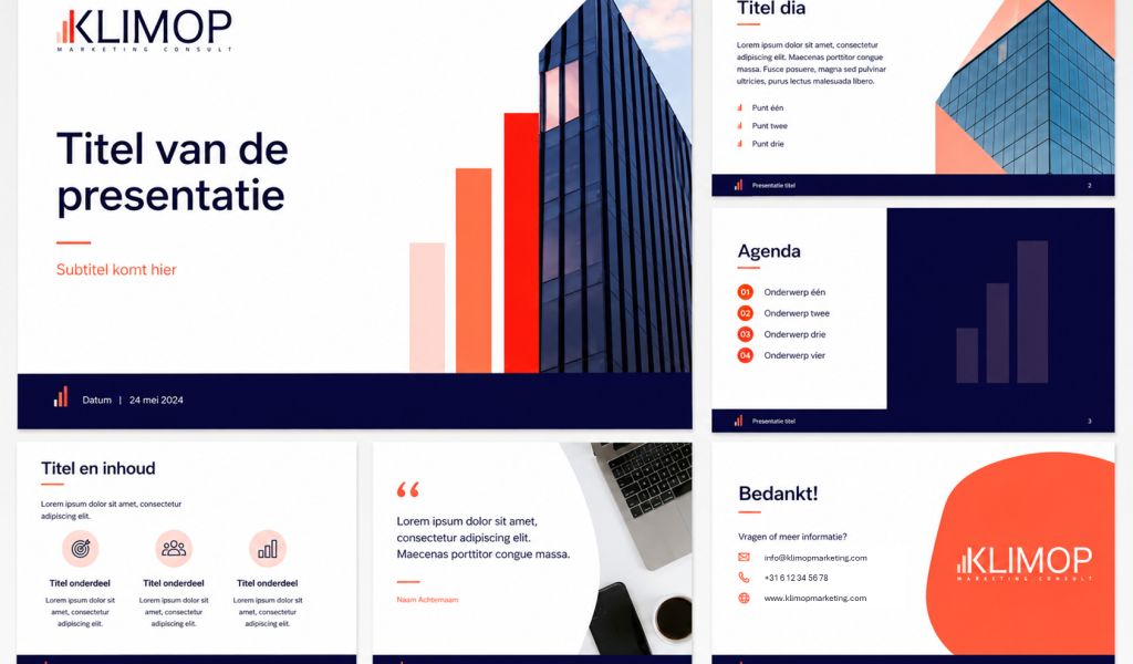 Template Pakket - Powerpoint Voorbeeld Klimop